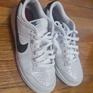 Nike White and Black Athletic Shoes